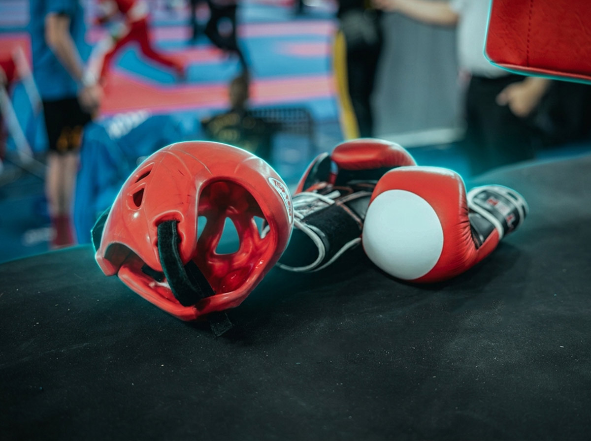 Povinné ochranné chrániče na kickbox